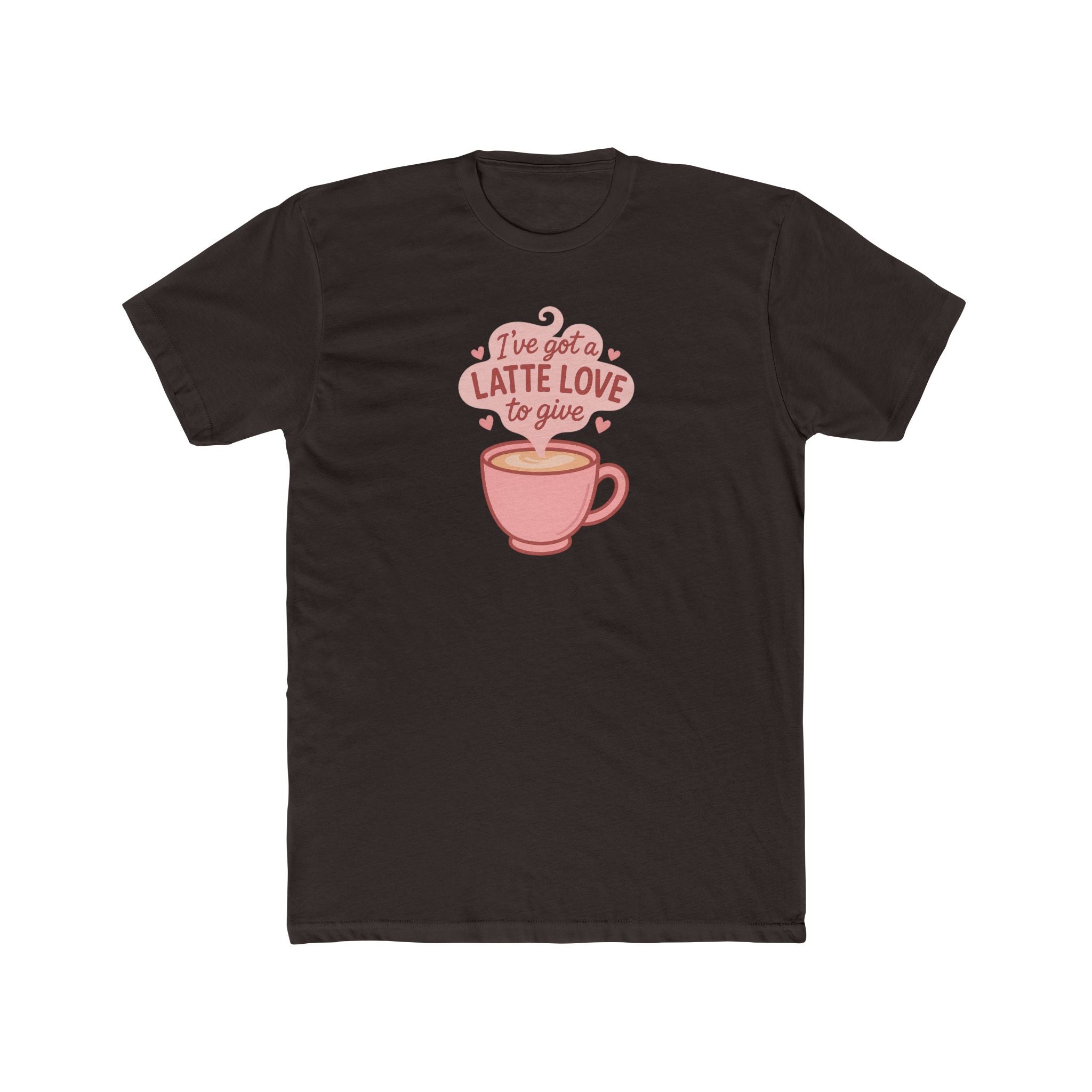 Latte Love Tee – "I've Got a Latte Love to Give" Cute Coffee Graphic T-Shirt