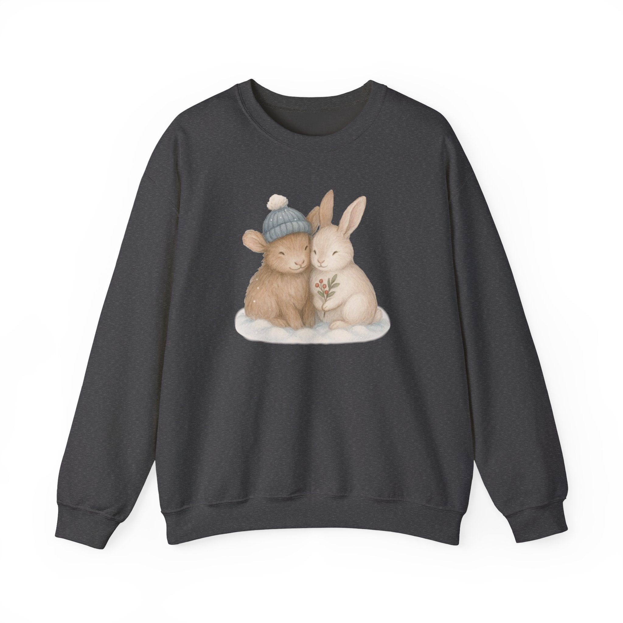 Cozy Woodland Bunnies Sweatshirt