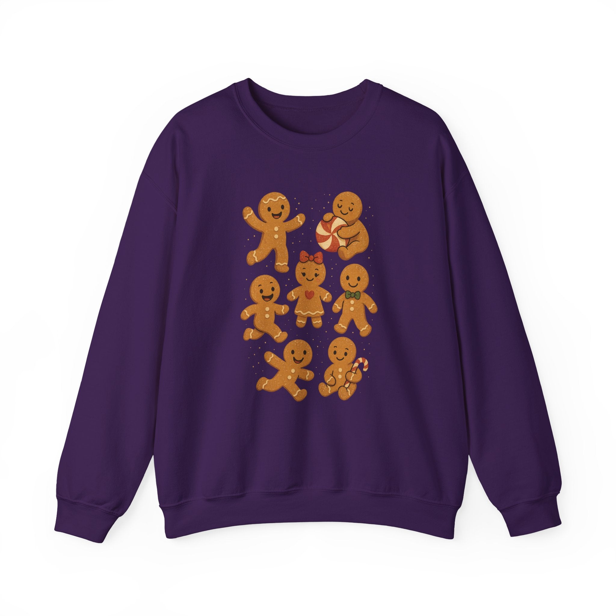 Gingerbread Crewneck Sweatshirt — Cute Holiday Cookie Family Design