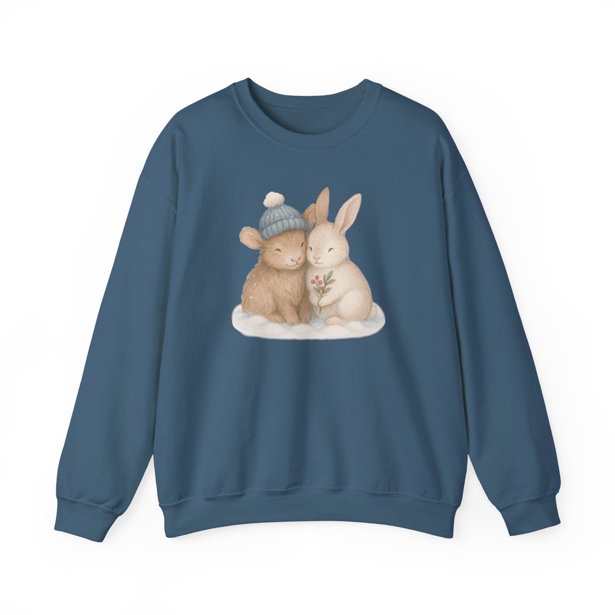 Cozy Woodland Bunnies Sweatshirt