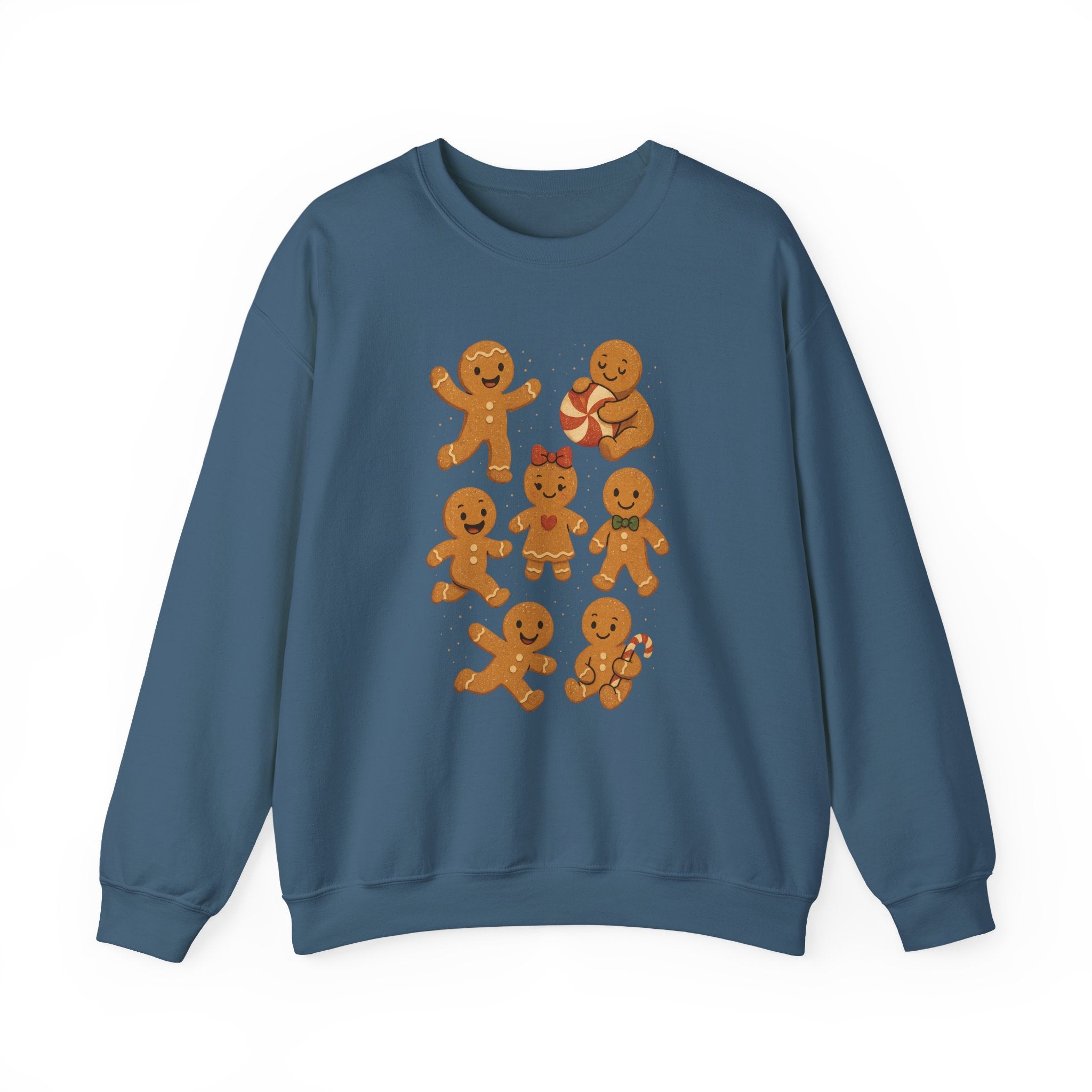 Gingerbread Crewneck Sweatshirt — Cute Holiday Cookie Family Design