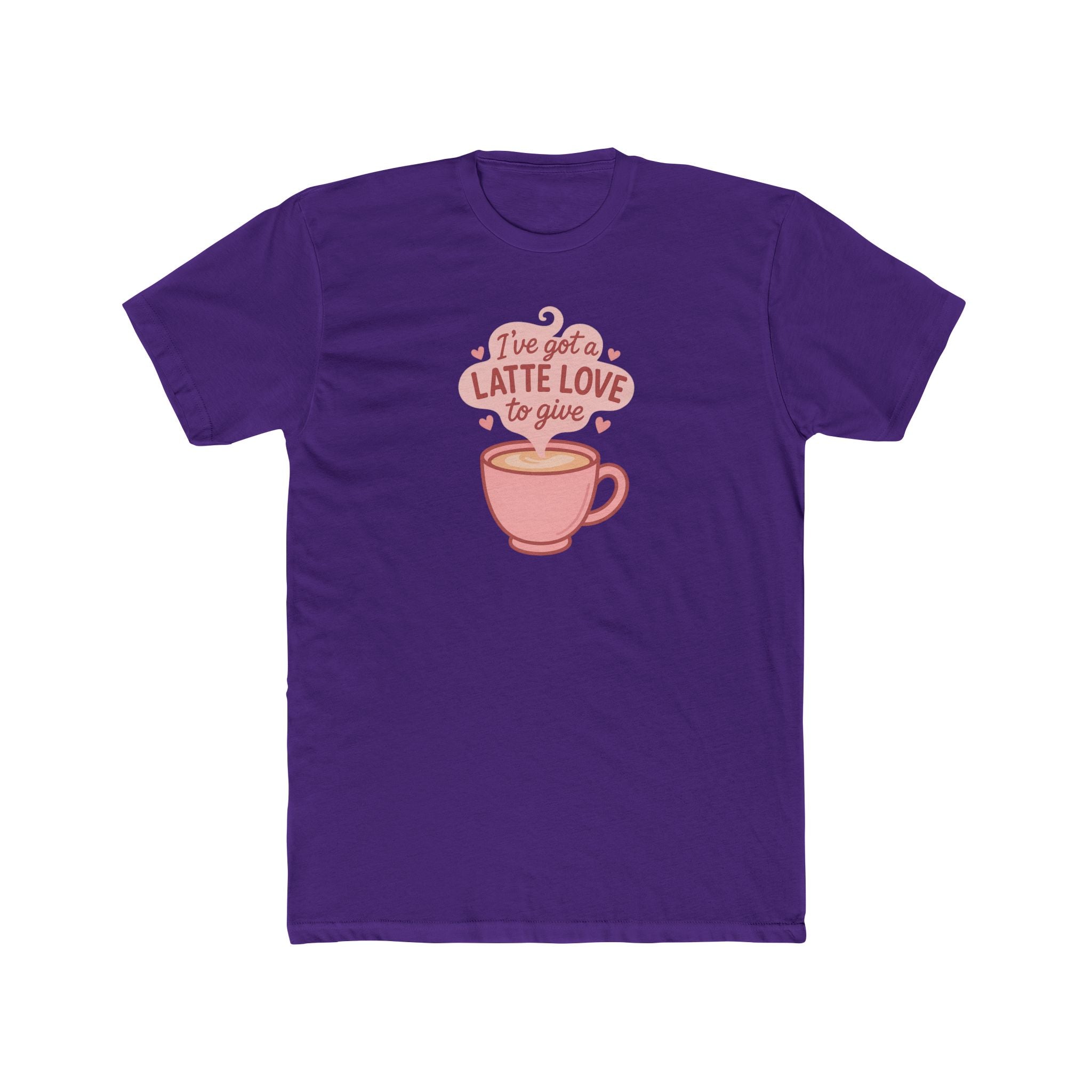 Latte Love Tee – "I've Got a Latte Love to Give" Cute Coffee Graphic T-Shirt