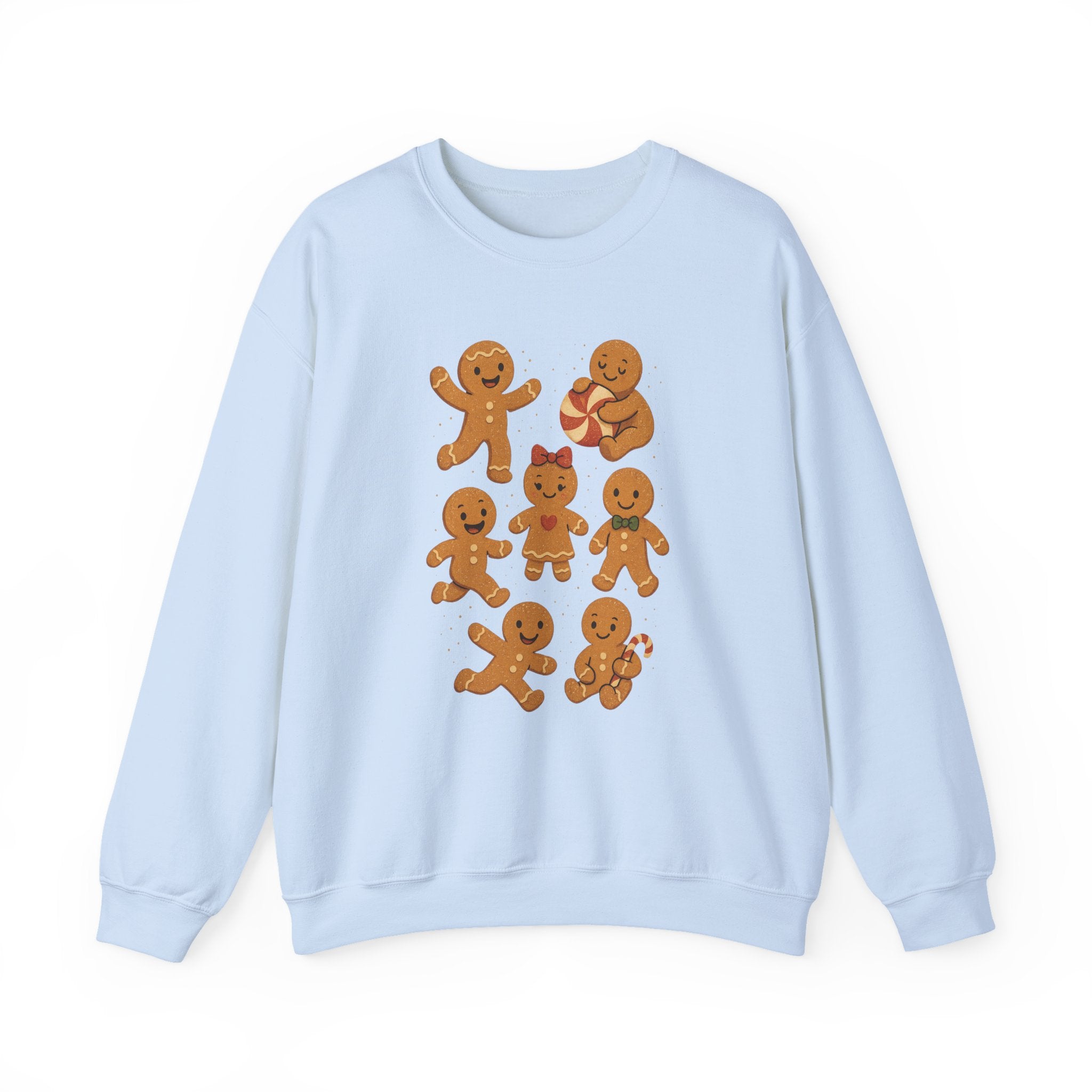 Gingerbread Crewneck Sweatshirt — Cute Holiday Cookie Family Design
