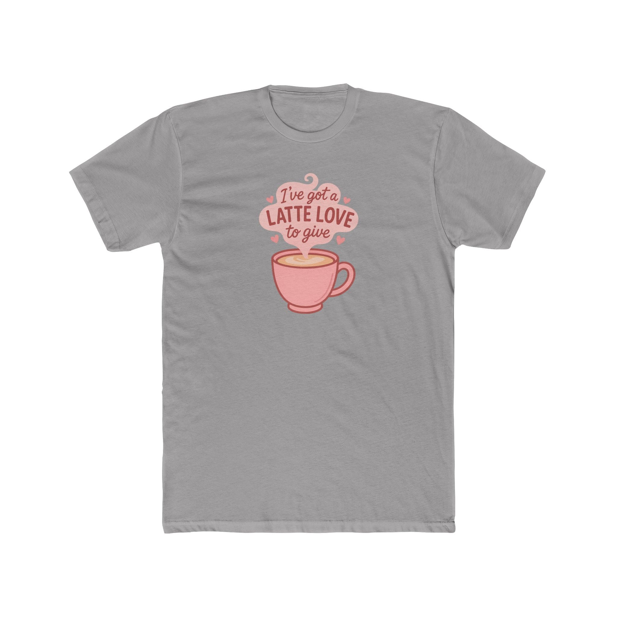 Latte Love Tee – "I've Got a Latte Love to Give" Cute Coffee Graphic T-Shirt