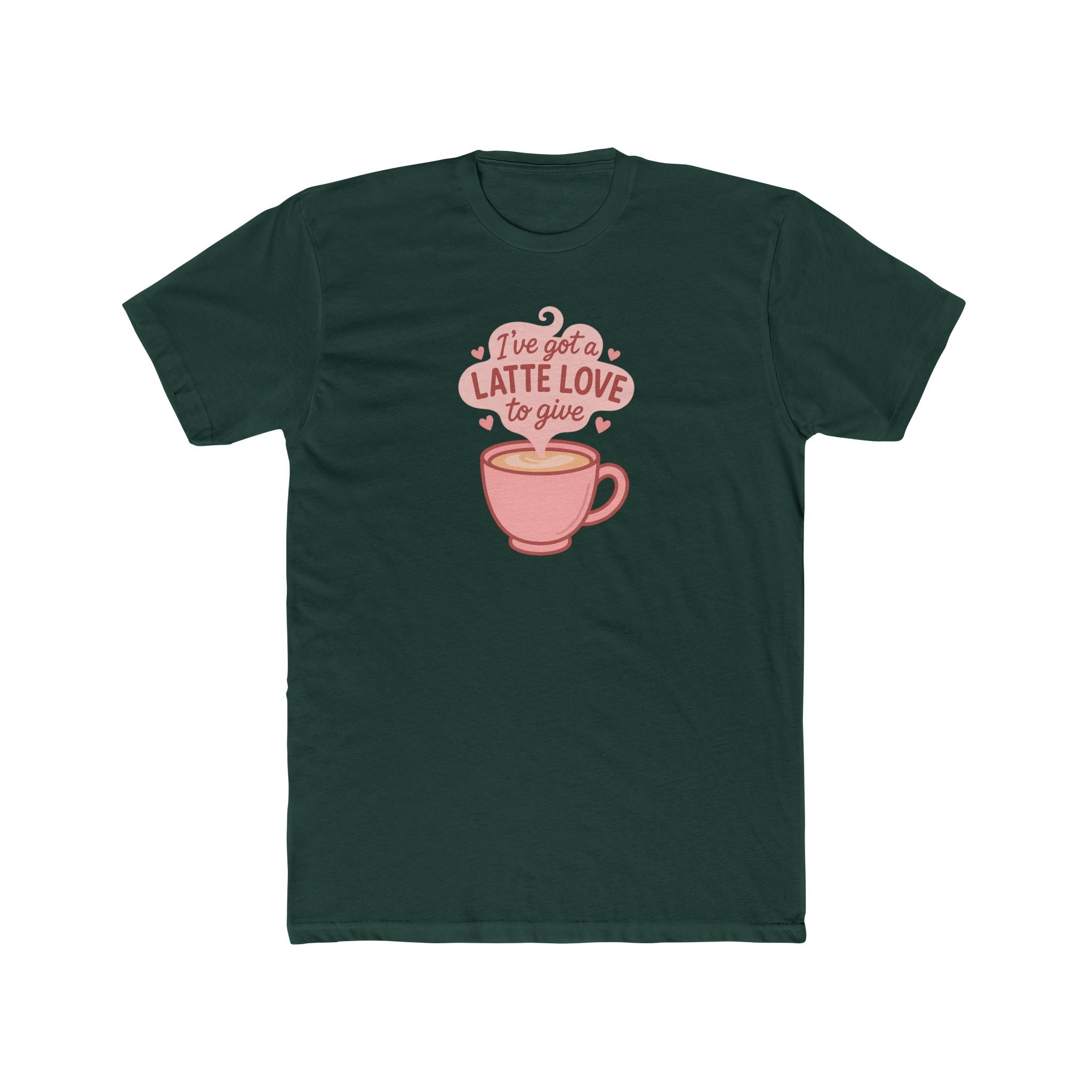 Latte Love Tee – "I've Got a Latte Love to Give" Cute Coffee Graphic T-Shirt